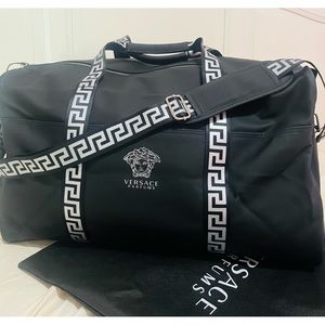 - - Versace duffel bag